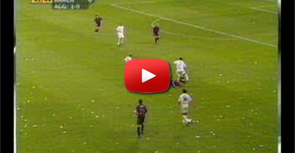 Golaço de Raul - Real Madrid
